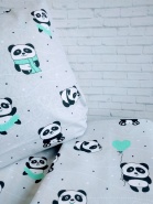 Комплект постельного белья "Панды"